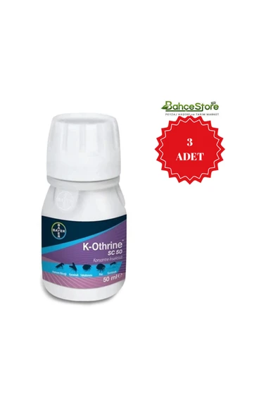 K-othrine Sc50 Haşere İlacı 50 ml. 3 Adet ürün görseli 1