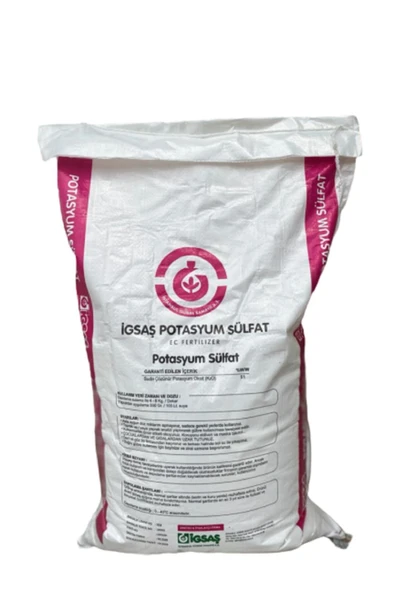 Potasyum Sülfat %51 Toz Suda Çözünür Damla Sulama Yaprak Gübresi 25 kg - Resim 2