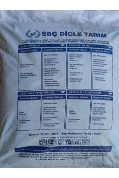 Arteras&riseherb Igts Barkodlu 25 Kg Demir Sülfat Gübresi-demir Tuzu Kara Boya - Resim 2