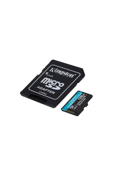Kingston Canvas Go Plus SDCG3/128GB Class10 UHS-I U3 A2 V30 128 GB Micro SD Kart Outlet - Resim 2