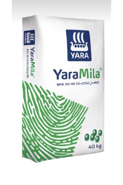 Yara Mila Npk 20-10-10+(7so3) +me Hektaş Gübre 40 Kg ürün görseli 1