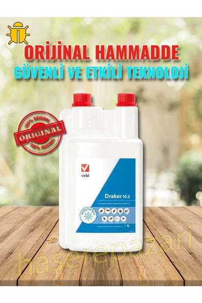 Draker 10.2 CS 1Lt Akrep, Pire, Kene ve Genel Haşere İlacı - Resim 2