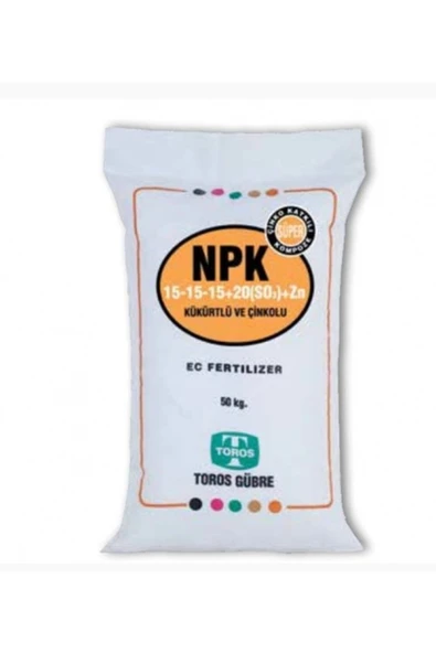 15-15-15 Süper Gübre Çinkolu ve  Kükürtlü 15-15-15 Gübre Süper 15-15-15 ürün görseli 1