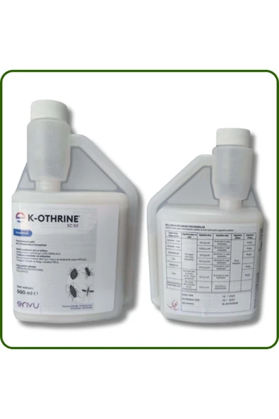 Bayer 500 ml K-othrine Sc 50 Kokusuz Bit Pire Hamamböceği Kene Tahtakurusu Ilacı Skt.2027 - Resim 3