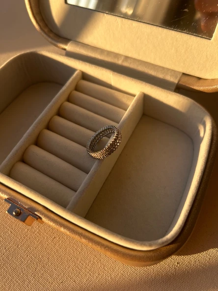 925 ayar gümüş yüzük 6 no - Resim 6