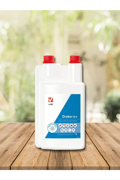 Draker 10.2 CS 1Lt Akrep, Pire, Kene ve Genel Haşere İlacı ürün görseli 1