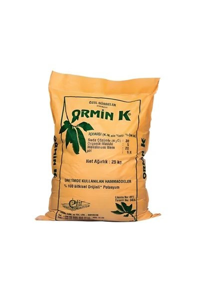 Ormın K Organik Gübre 25 Kg ürün görseli 1