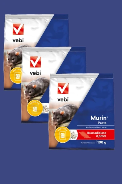 Ithal Murin Pasta Fare Zehiri 3’lü Set ürün görseli 1