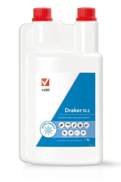 Böcek Ilacı Draker 10.2 Cs 1 Litre Genel Haşere Ilacı Kargo Dahil ürün görseli 1