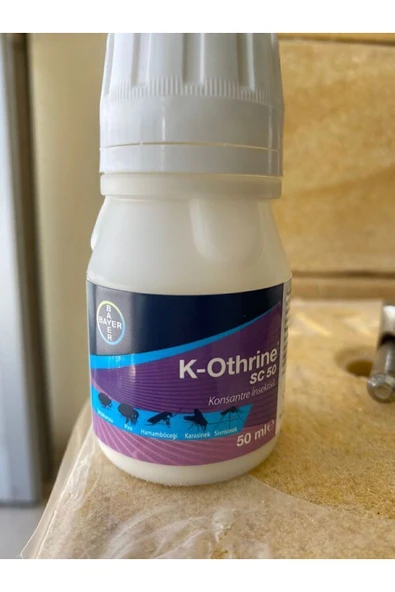 K-Othrine 50 ML - KOKUSUZ İÇ MEKAN GENEL HAŞERE İLACI - Resim 2