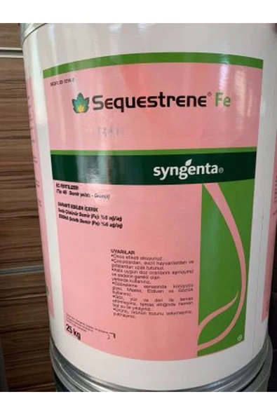 Sequestrene Fe Şelatlı Demir 25kg Demir ürün görseli 1