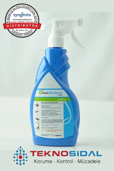 Syngenta Icon Ultra Güçlü Genel Haşere Spreyi 450 ml ürün görseli 1