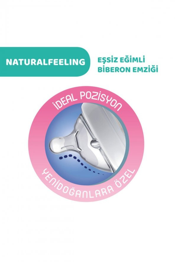 Natural Feeling Cam Biberon 150 ml 0 Ay - 2