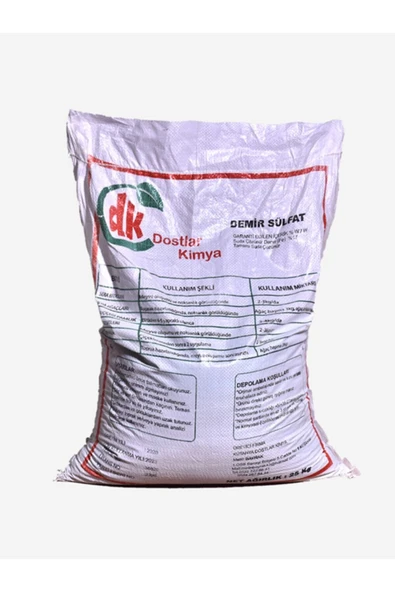 Demir Sülfat Heptahidrat 25 Kg ürün görseli 1