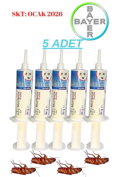 Maxforce Platin Hamamböceği Jeli 20 gr 5 Adet ürün görseli 1