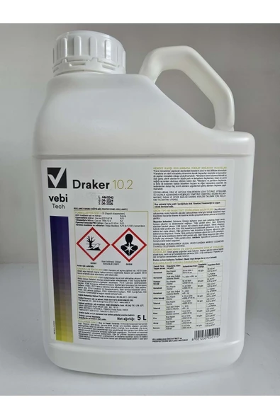 Draker 10.2 Cs Kokusuz Haşere Öldürücü | 5 Litre ürün görseli 1