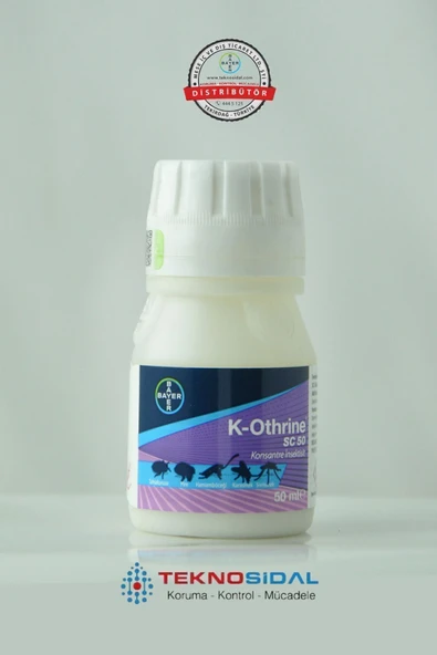 K-othrine Sc 50 Genel Haşere Ilacı 50 ml X 20 Adet (SKT.2027) - Resim 2