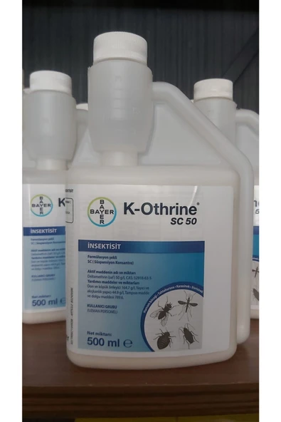 500 Ml K-othrine Sc 50 Orginal Ambalaj En Kaliteli Kokusuz Böcek Sinek Kene Karınca Ilacı ürün görseli 1