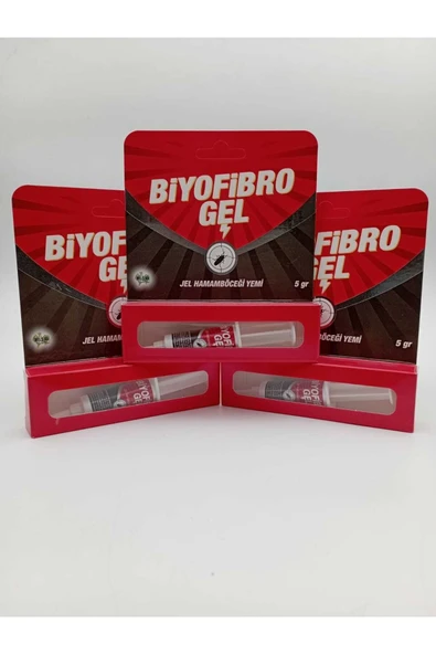 Biyofibro Gel Hamamböceği Yemi 5 Gr . Uzun Etkili. 3 Adet ürün görseli 1