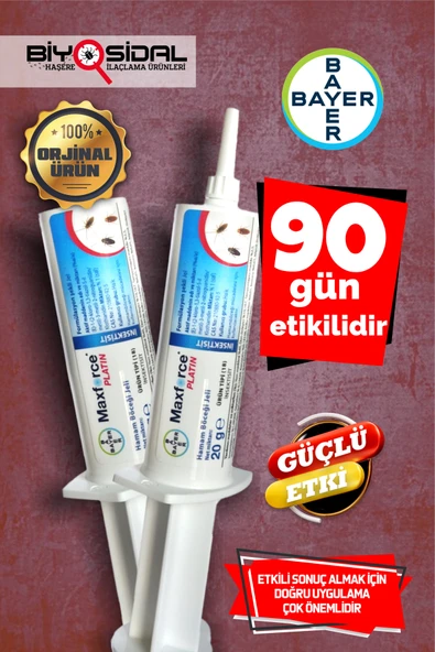 Maxforce Platin Hamamböceği Jeli 20gr X 2 Adet ( : 2027 ) - Resim 2