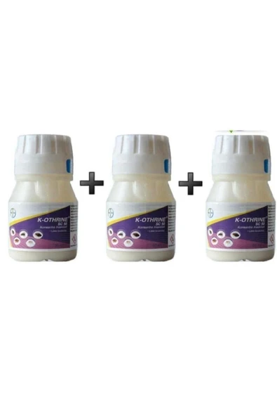 K-othrine Sc 50 Genel Haşere Ilacı 3 X 50 Ml - Resim 2