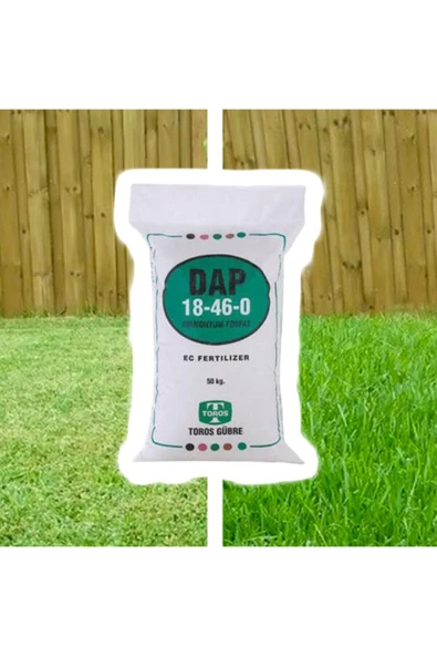 Çim Kış Bakım Gübre 18 Azot 46 Fosfor Dap 5 Kg ( 200m2 Için ) ürün görseli 1