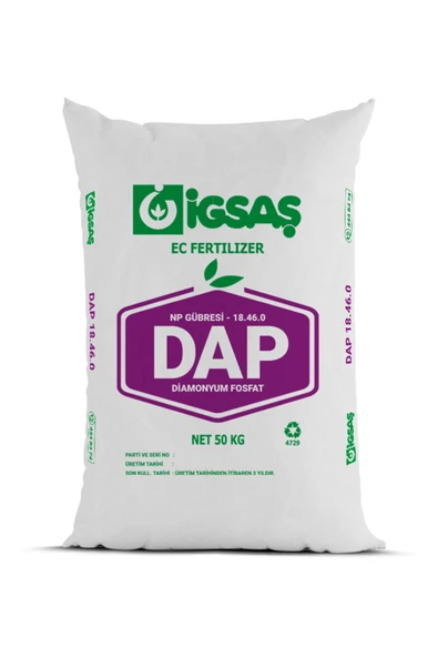 Igsas Dap 25 Kg 18.46.0 Taban Gübre ürün görseli 1