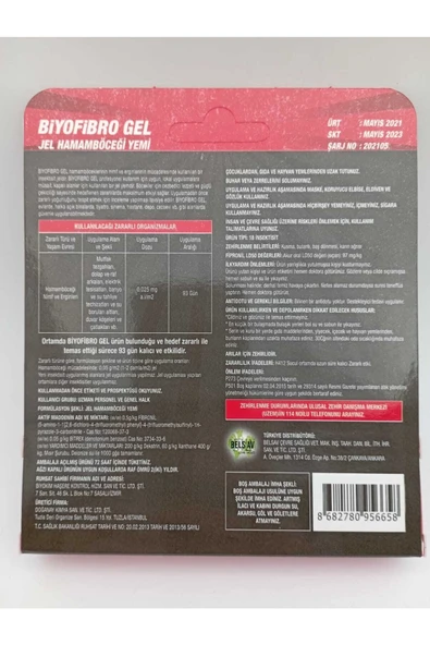 Biyofibro Gel Hamamböceği Yemi 5 Gr . Uzun Etkili. 3 Adet - Resim 2