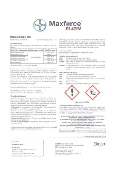 Maxforce Platin Hamamböceği Jeli 20 Gr - Resim 2