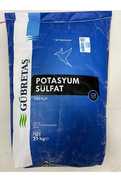 Potasyum Sülfat - Toz Gübre 25 Kg Potasyum Gübresi ürün görseli 1