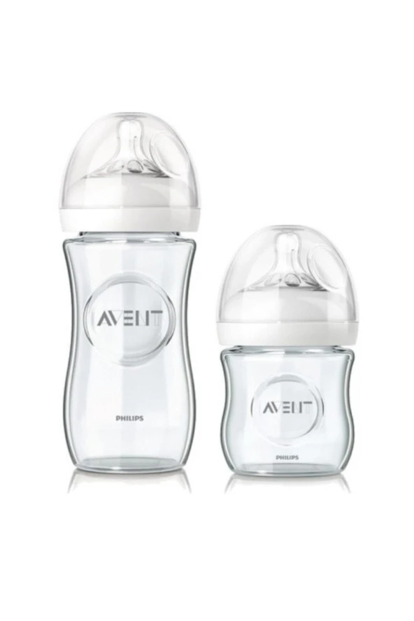 Philips Avent Natural 120 ml + 240 ml Cam Biberon