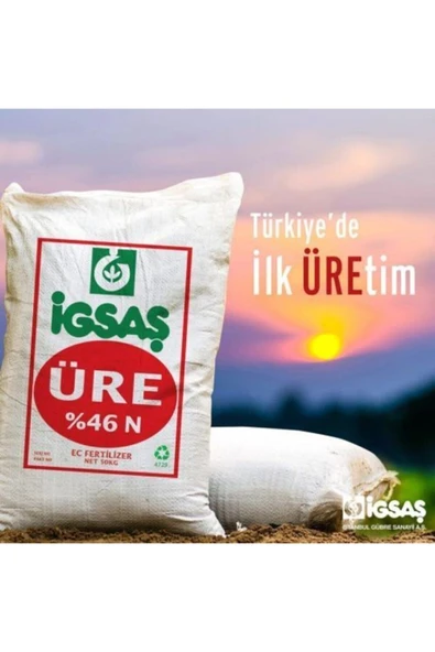 Üre %46 N Azotlu Ağaç Toprak Bitki Meyve Sebze Üst Katı Konsantre Gübresi 50 Kg - Resim 2
