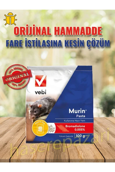 Murin Pasta Fare İlacı 100Gr - Resim 2