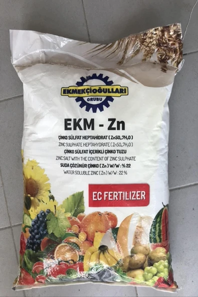 Çinko Sülfat Gübresi Çinko Tuzu 10kg ürün görseli 1