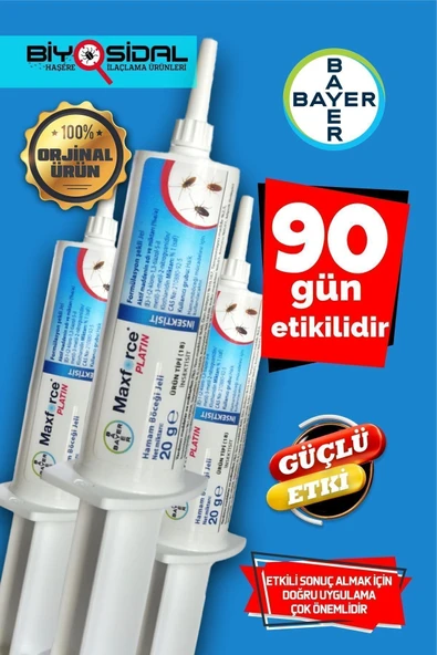 Maxforce Platin Hamamböceği Jeli 20gr X 3 Adet ( 2027 ) - Resim 2