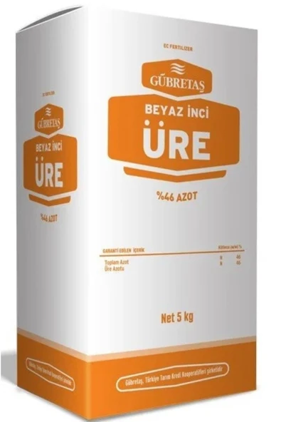 Beyaz Inci Granül %46 Üre 5 Kg - Yüksek Azotlu Granül Gübre ürün görseli 1
