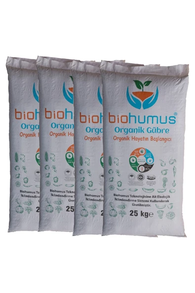 Organik Gübre 25 Kg Dörtlü ürün görseli 1