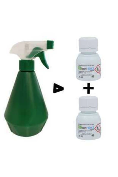 500 Ml El Pompası + Icon 10 Cs 20 Ml Akrep-kene-karınca-sivrisinek-tahtakurusu (3 Ürün) ürün görseli 1