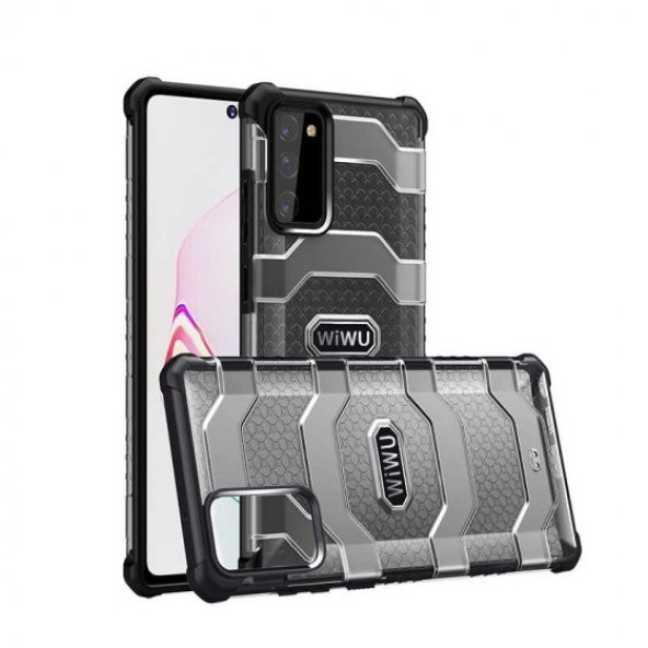 Samsung Galaxy S20 FE Kılıf Bal Peteği Dizayn Military Grade Sertifikalı Kapak