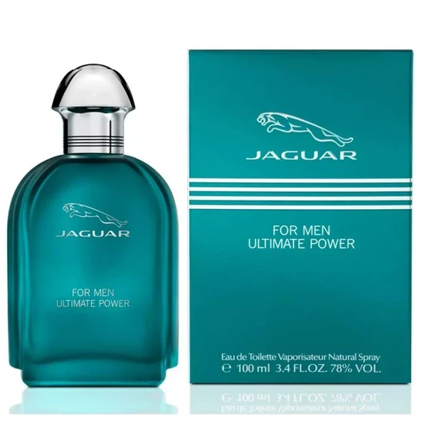 Jaguar For Men Ultimate Power EDT 100 ml Erkek Parfümü - Resim 2