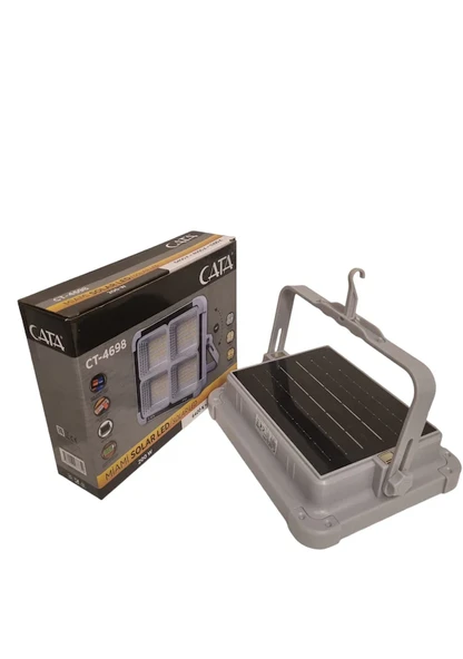 Cata CT-4698 200 W Solar Led Taşınabilir Projektör - Resim 3