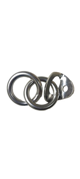 BOLD M10 ÇİFT HALKALI 10MM 316 - Resim 3