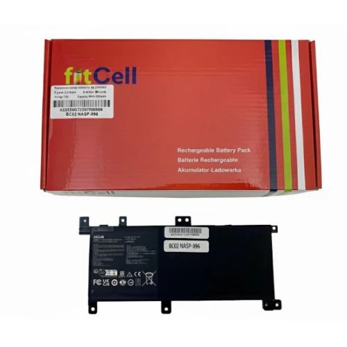 FitCell Asus X556UA X556UA-DM326T uyumlu Laptop Notebook Batarya - Pil - Resim 2