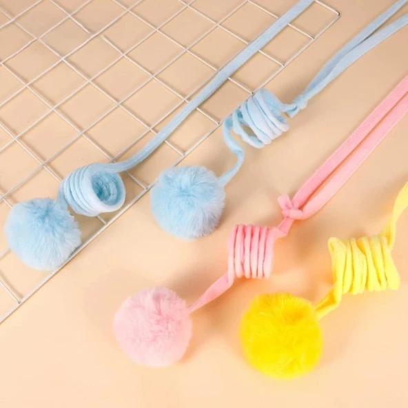 Elastik Yaylı Asılabilir Peluş Oyuncak - Resim 5