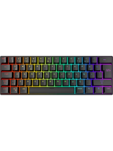 Nexa HE60 1K RGB Manyetik 1K Hz Kablolu Gaming Klavye