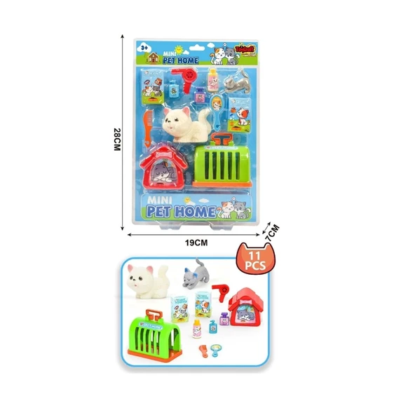 Mini Pet Home Deluxe Evcil Hayvan Oyun Seti ürün görseli 1