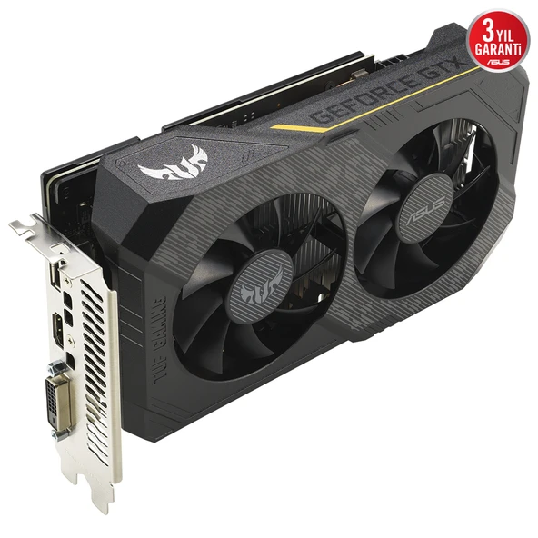 Asus GTX 1650 Tuf Gaming V2 TUF-GTX1650-4GD6-P-V2-GAMING 128 Bit GDDR6 4 GB Ekran Kartı - Resim 2