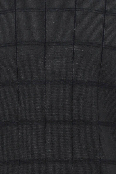 Yeşil Desenli Yarım Balıkçı Yaka Triko - Wessi - Resim 2