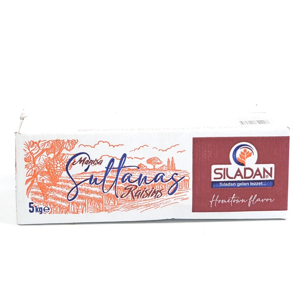 Sıladan Kuru Üzüm 5 kg No:10 (Sultaniye Sarı) ürün görseli 1