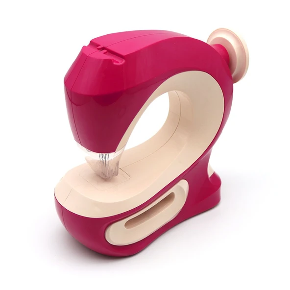 Gerçekten Diken Dikiş Makinesi Full Set  Çocuklar İçin Eğitici Dikiş Oyun Seti - Resim 3